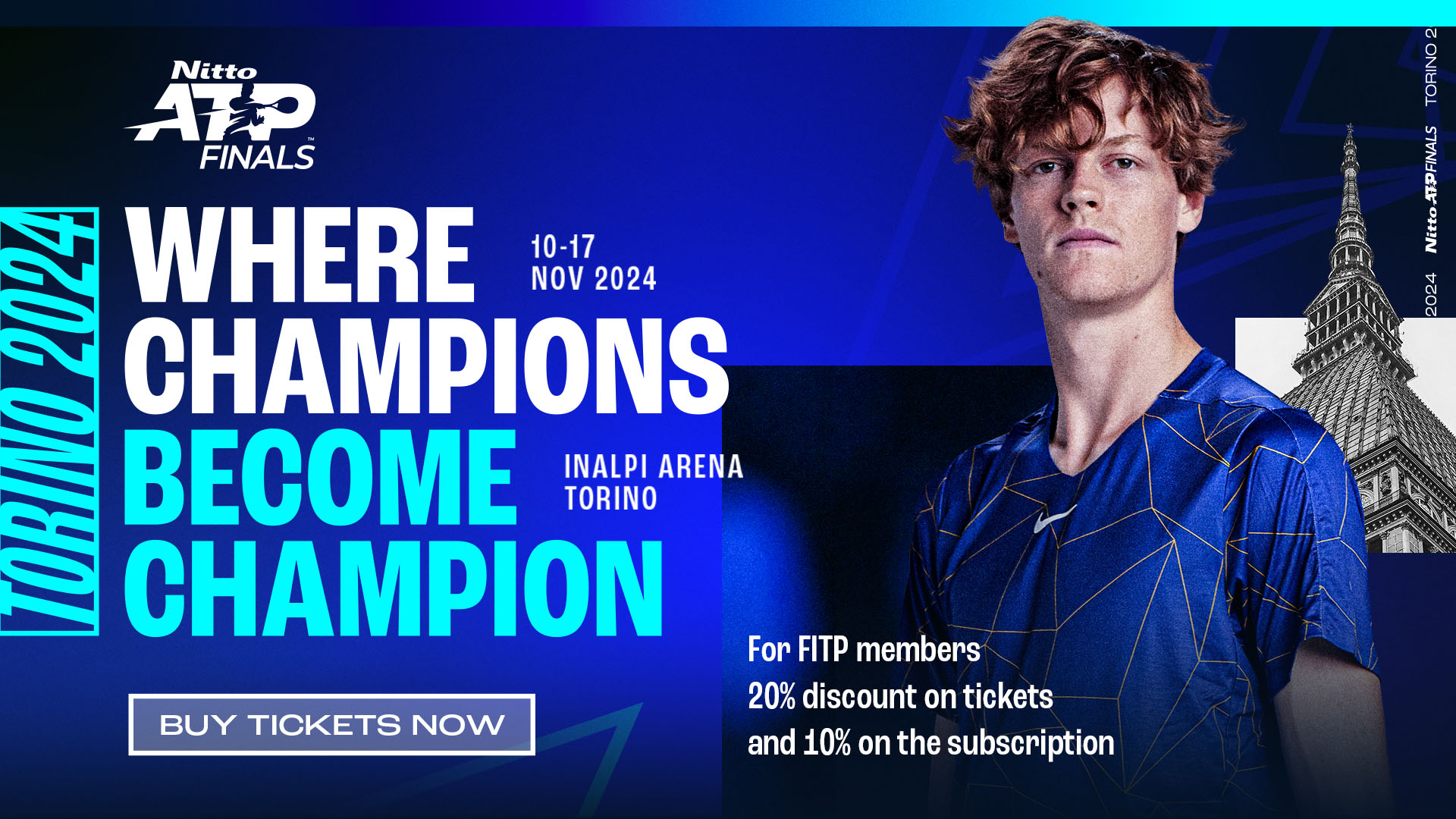 Nitto ATP Finals 2024 - Get tickets now